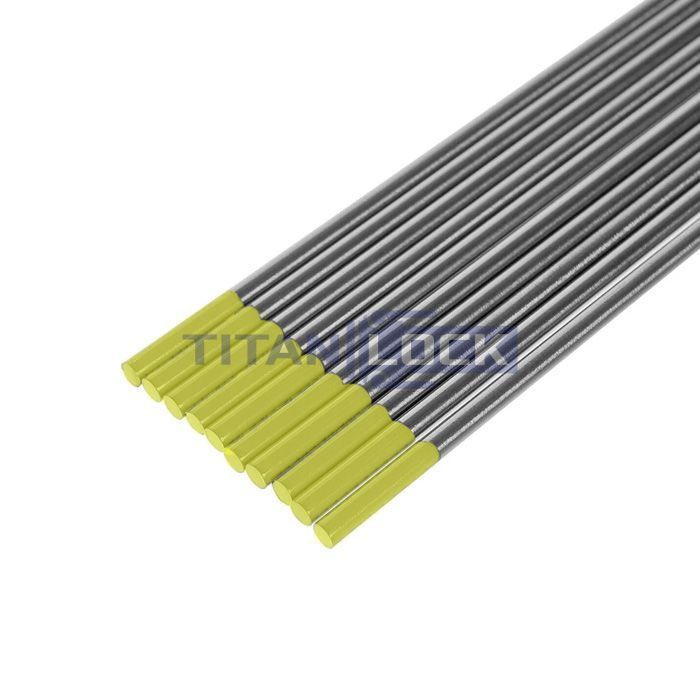 Вольфрамовый электрод WL-15 (золотой), диам. 4,0 мм, TLWL1540 TITAN LOCK 