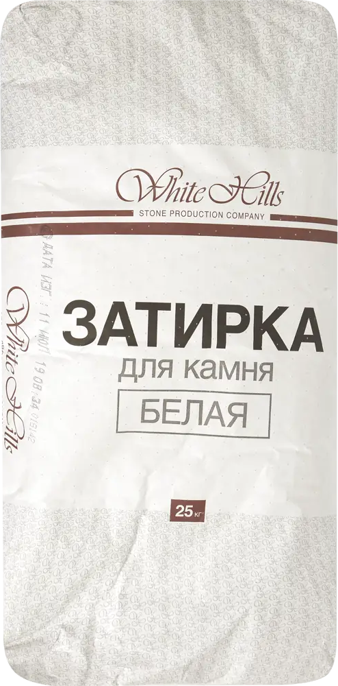 Затирка White Hills для каменных поверхностей 25 кг 82184834