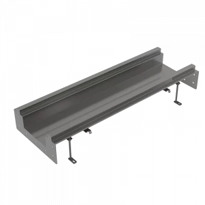 Промышленный коробчатый желоб из нержавеющей стали AISI 304