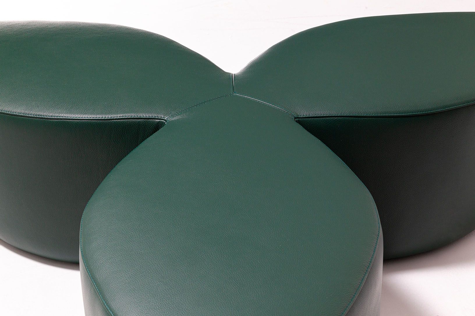 Кожаный пуф La Cividina ARCH-00009370 - Вид №1