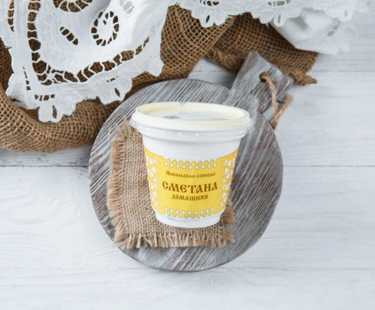 6389 Сметана 20% Вкусляндия 