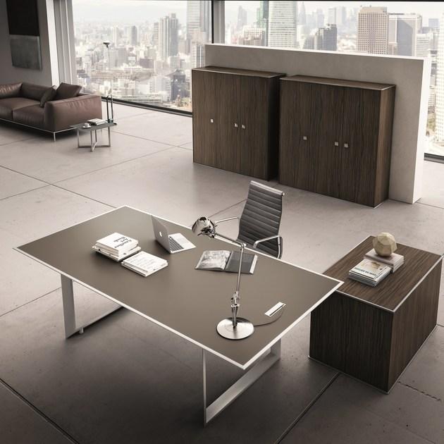 IFT Высокий офисный шкаф из черного дерева 45/90 sun-id-1398065 - Вид №1