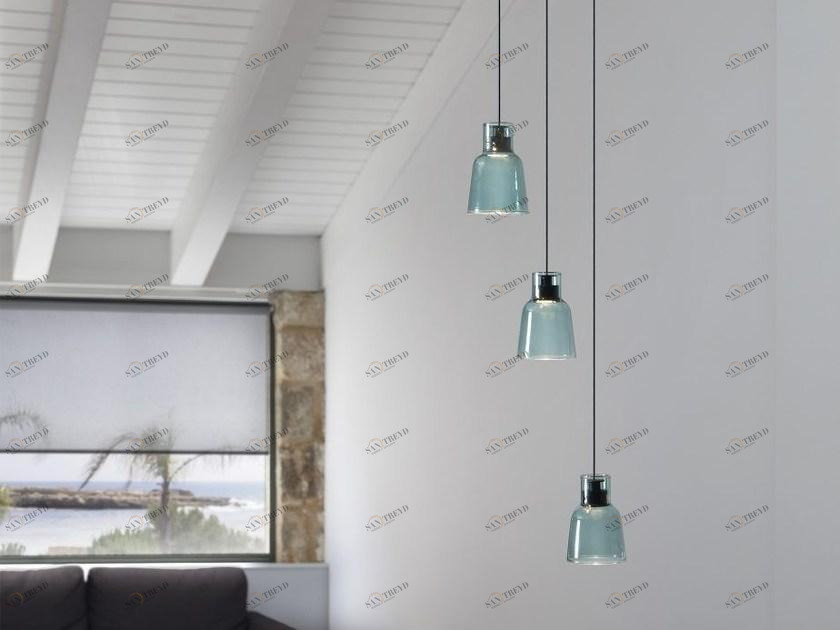 BOVER Подвесной светильник из боросиликатного стекла Drip/drop sun-id-1473189