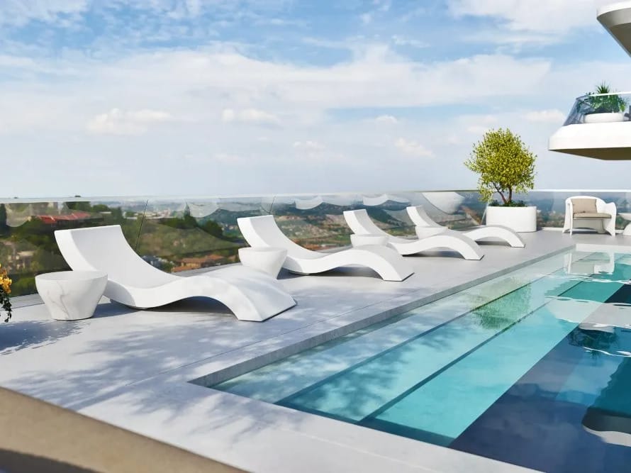 Садовая кровать из стекловолокна GANSK ARCH-00148827 - Вид №3