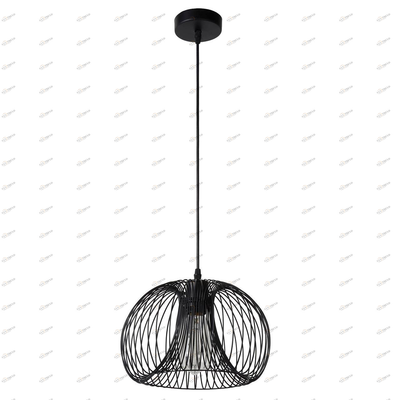 Подвесной светильник Lucide Vinti 02400/30/30 LUCIDE VINTI BLACK 140015 Черный 