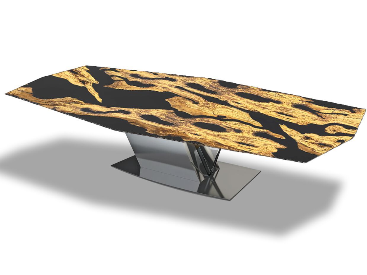 Восьмиугольный стол из смолы и оливкового дерева Legnor LEG2408734 / LEG2408735 ARCH-00035224