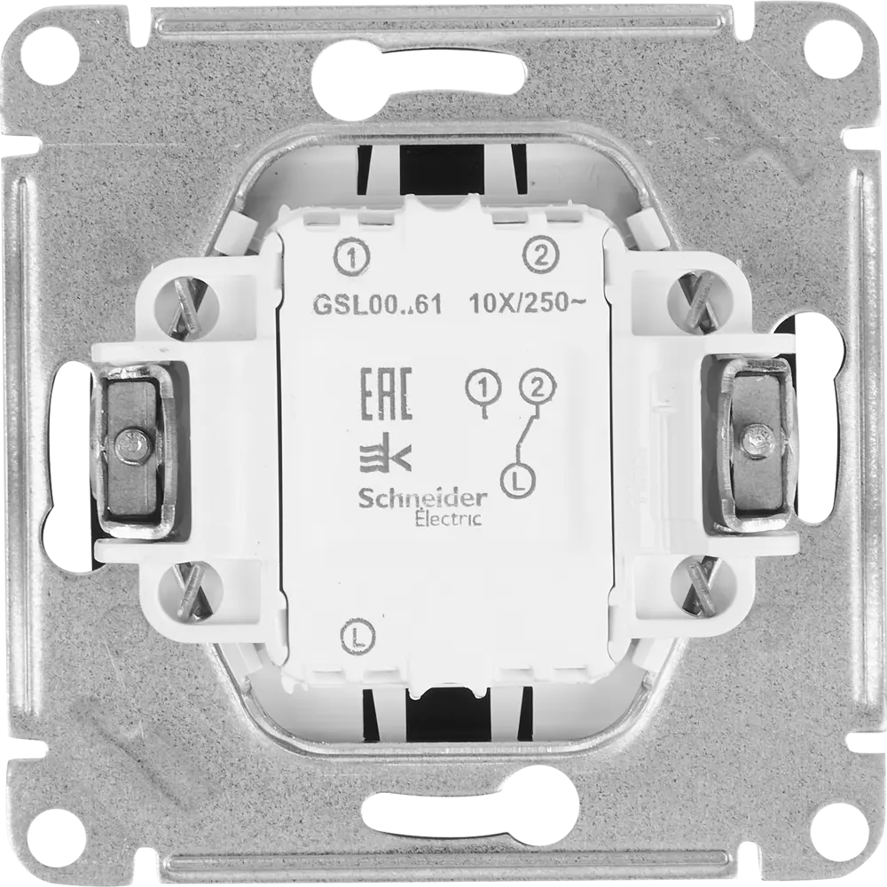 Schneider Electric Glossa — Одноклавишный переключатель для умного управления светом 84730745 STLM-0054183 - Вид №3