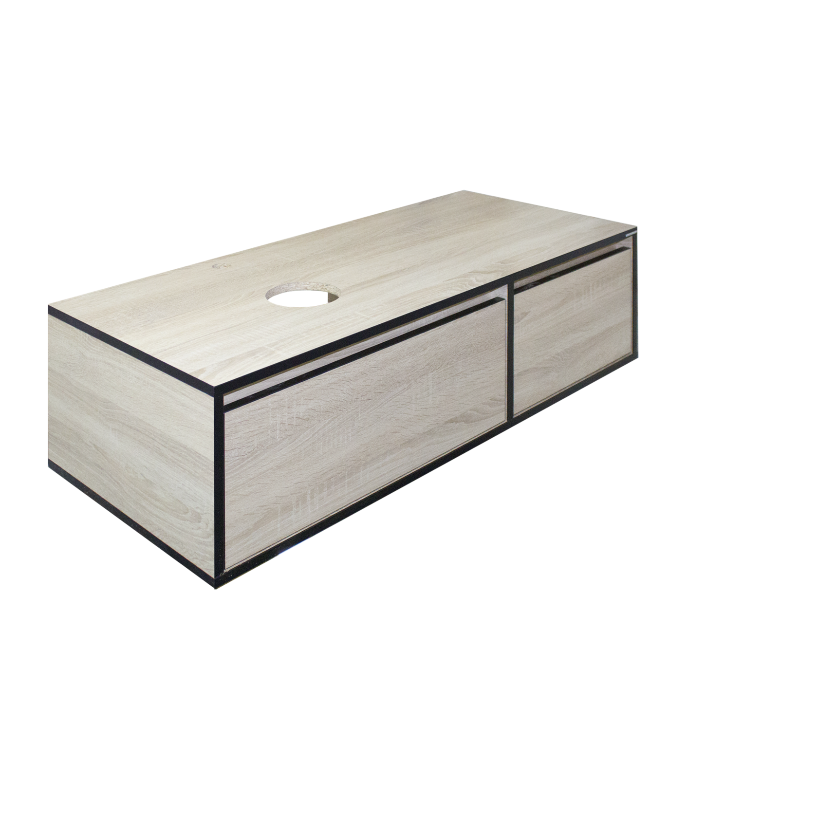 Тумба подвесная Infinity 100 - 20 дуб SANITA LUXE INFSLCW10025021W1 - Вид №8