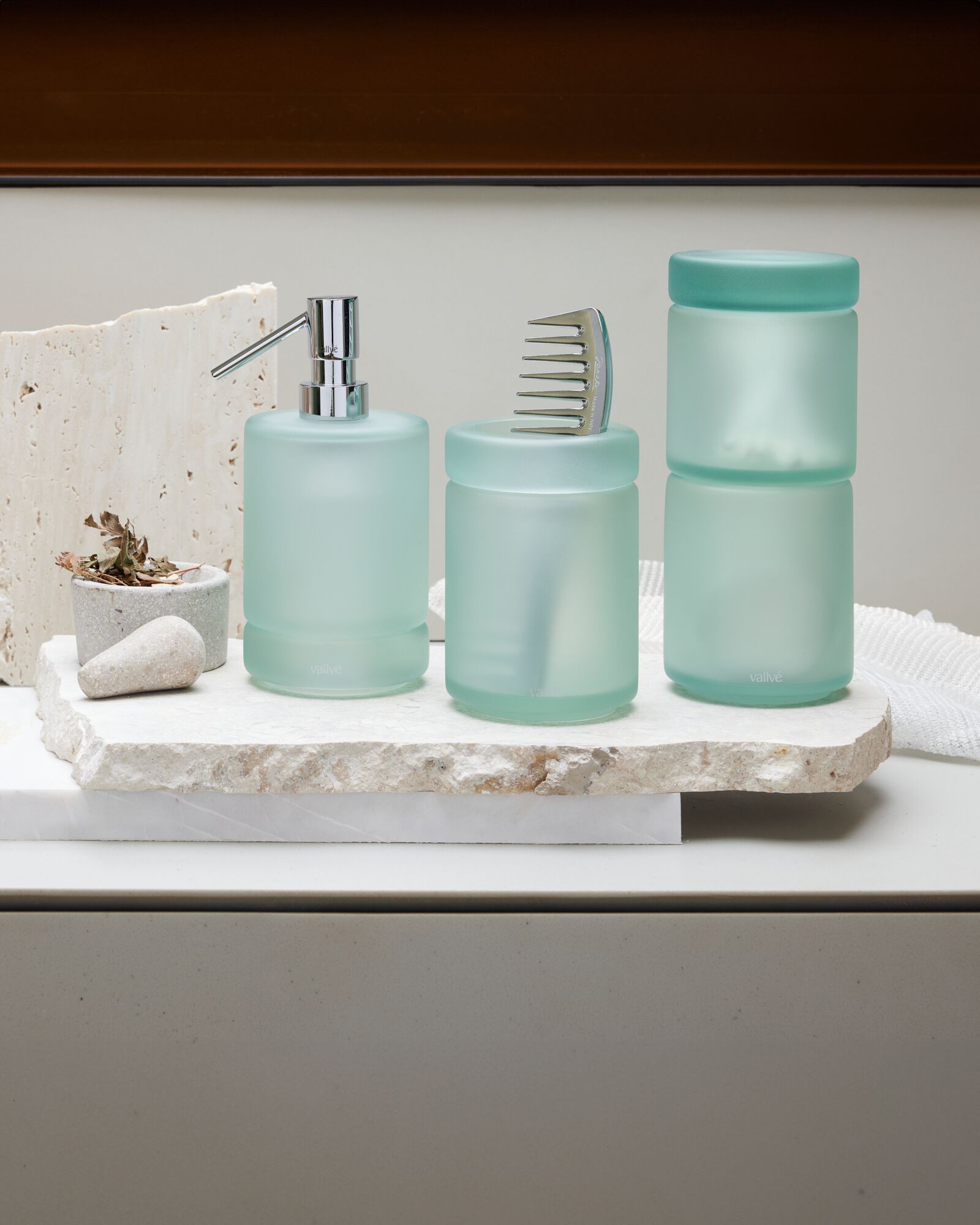 Диспенсер для мыла из смолы Vallvé LUNA ARCH-00032178 - Вид №9