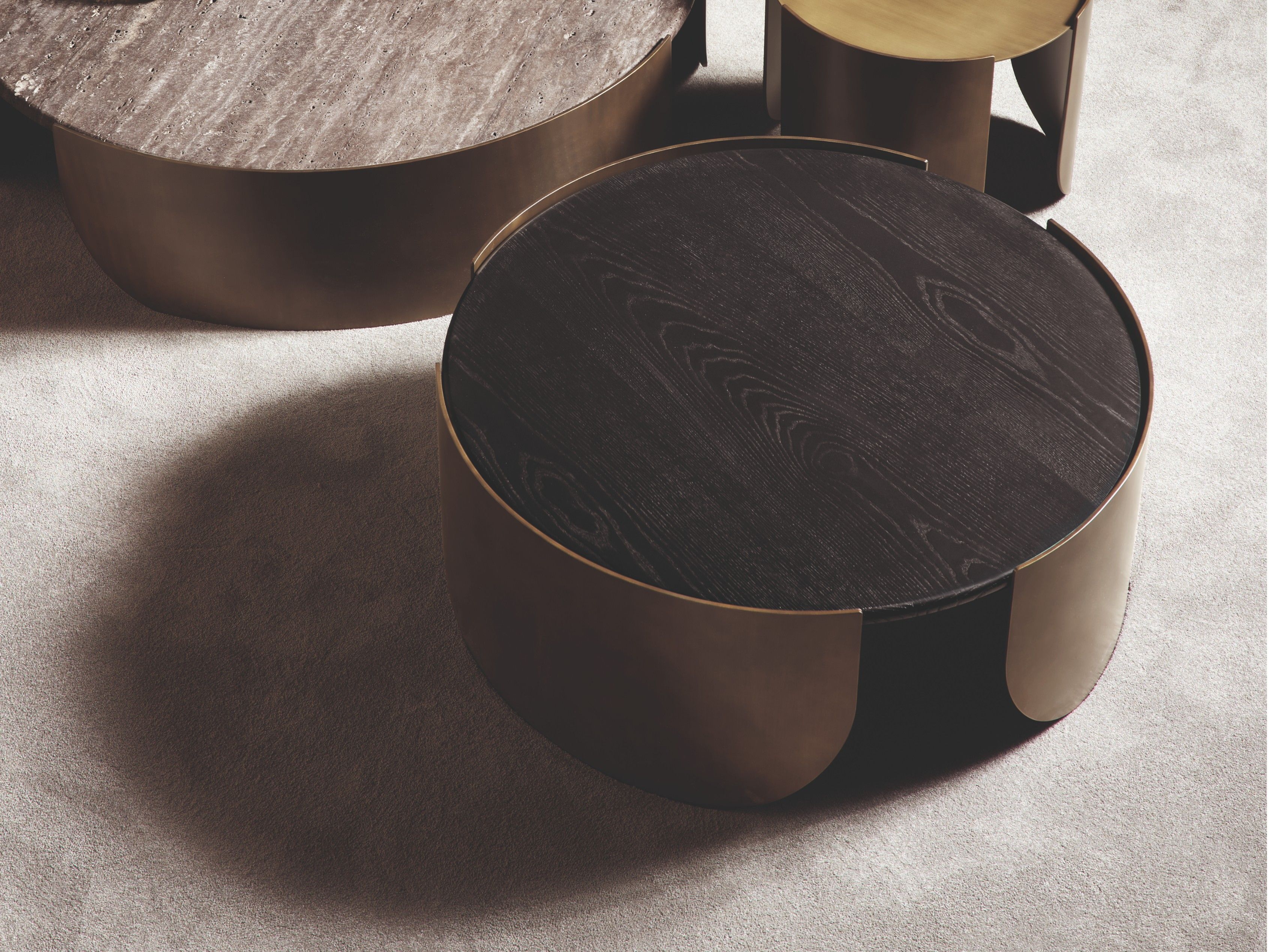 Низкий стол из дерева и металла Cantori Atenae ARCH-00090146 - Вид №2