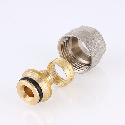 VT.4410.NVE.1622 Фитинг коллекторный для пластиковой трубы Valtec 16 (2,2) мм х 3/4"  - Вид №3