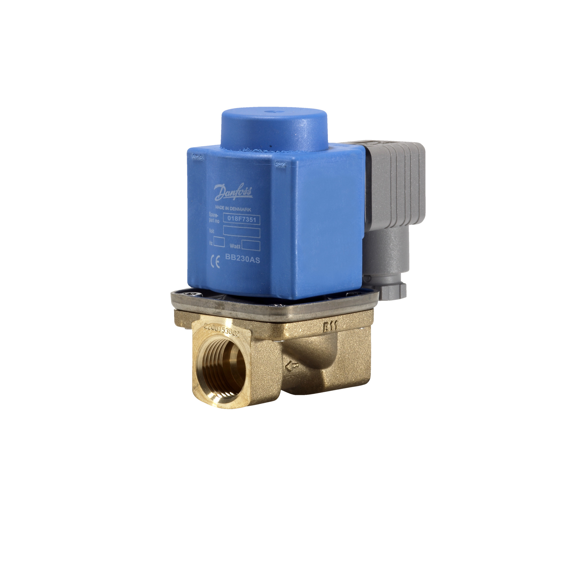 Danfoss EV220B — двухходовые электромагнитные клапаны для общей промышленности Клапан электромагнитный EV220B 032U8510  - Вид №22