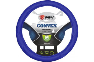 17869573 Оплётка на руль CONVEX синий M 114013 PSV