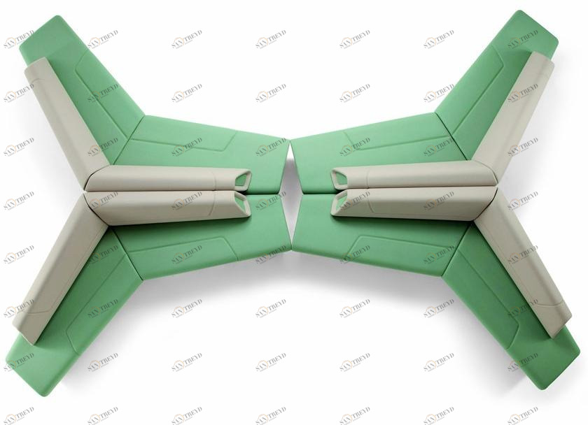 Kastel Кожаная скамейка со спинкой sun-id-1381206