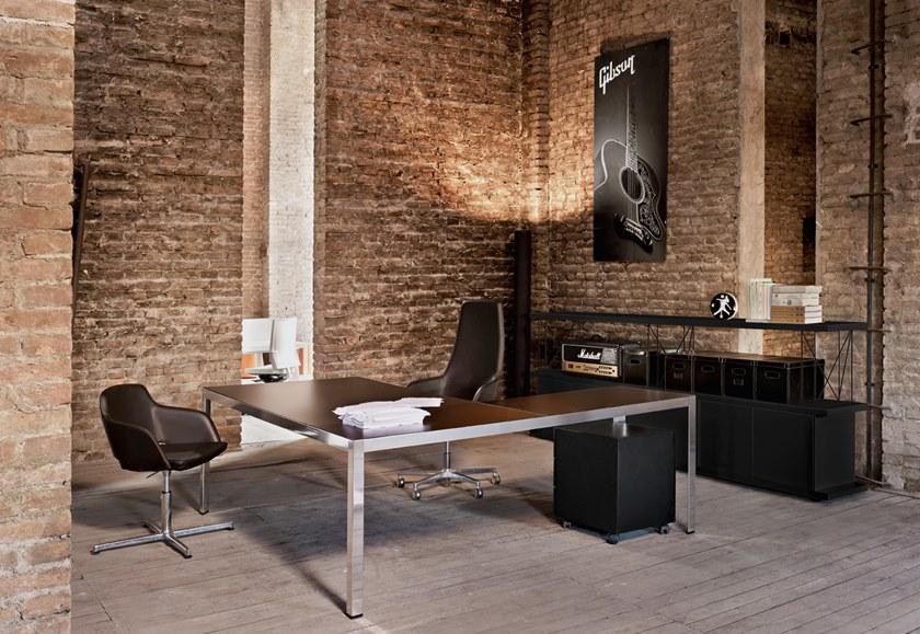 Sinetica Исполнительный угловой стол Frame + sun-id-1487422 - Вид №4