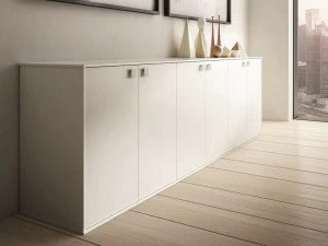 IFT Низкий лакированный офисный шкаф 45/90