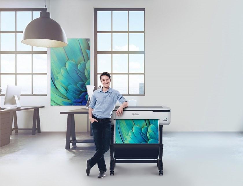 EPSON ITALIA Профессиональный широкоформатный принтер для CAD-чертежей Surecolor™ sc-t C11cf113- 02a0/01a0 - Вид №5