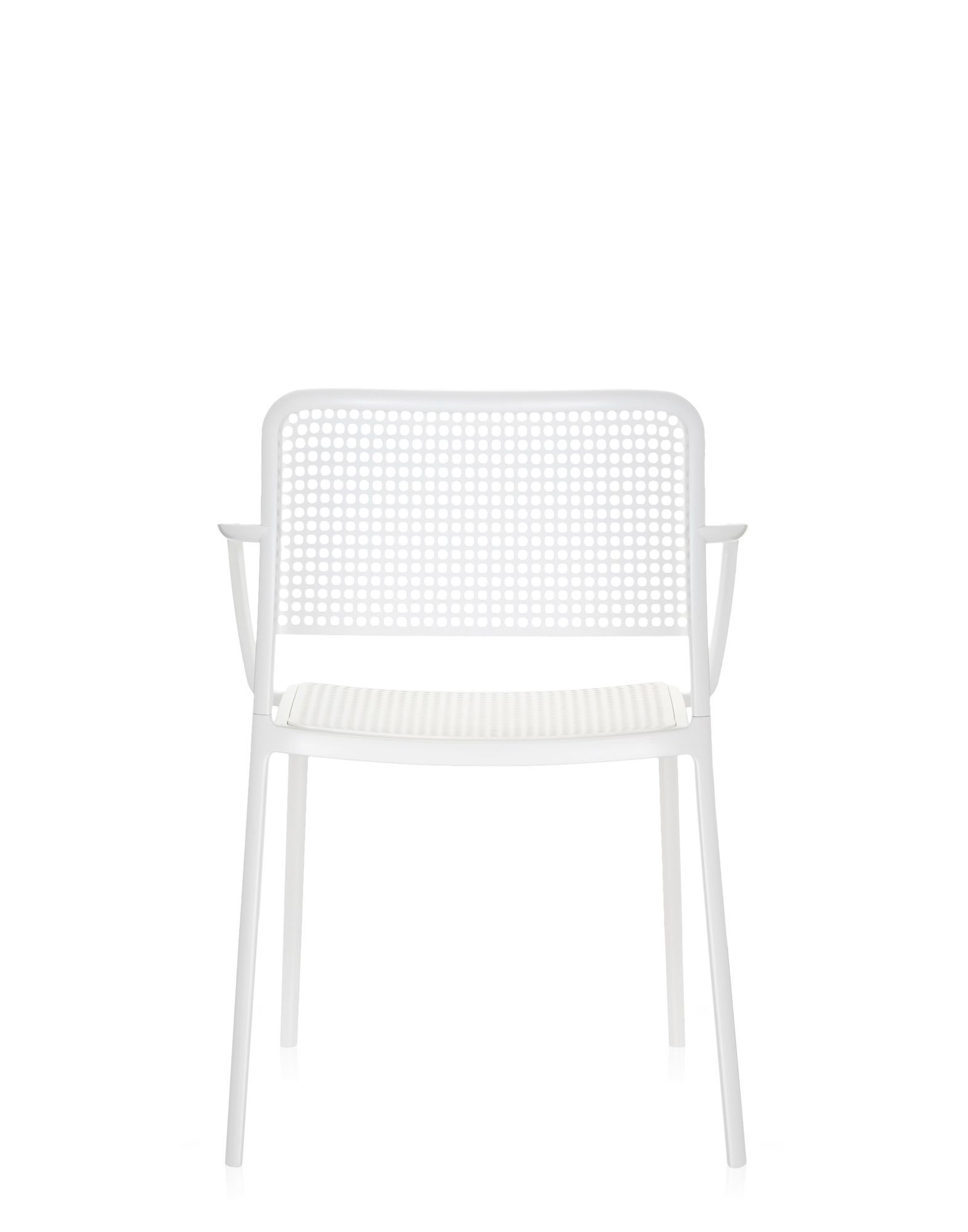 Алюминиевый штабелируемый стул с подлокотниками Kartell AUDREY ARCH-00131183 - Вид №9