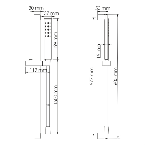 A143 Душевой комплект WasserKRAFT  - Вид №5