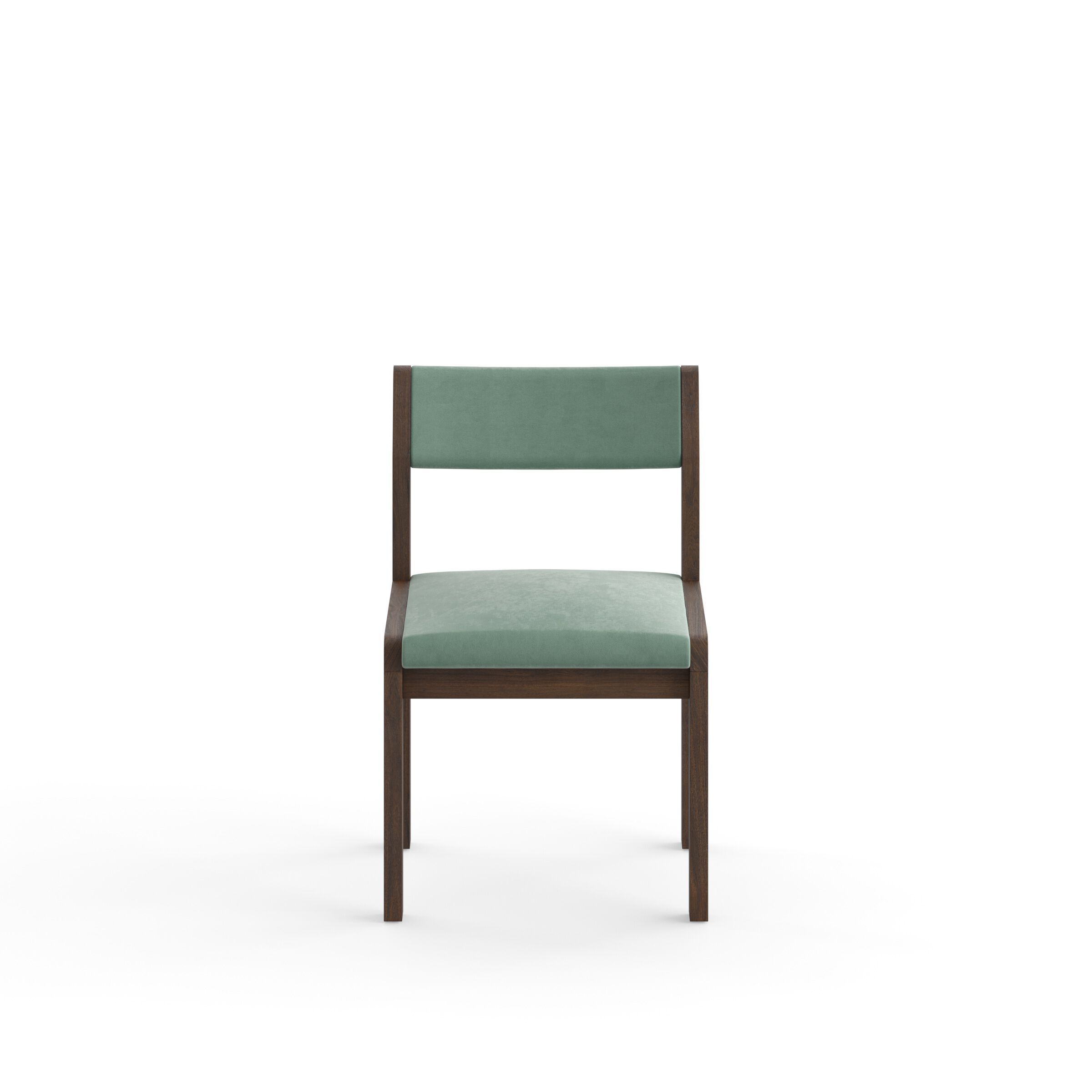 Мягкий стул из массива дерева e15 ALDE ARCH-00040105 - Вид №5