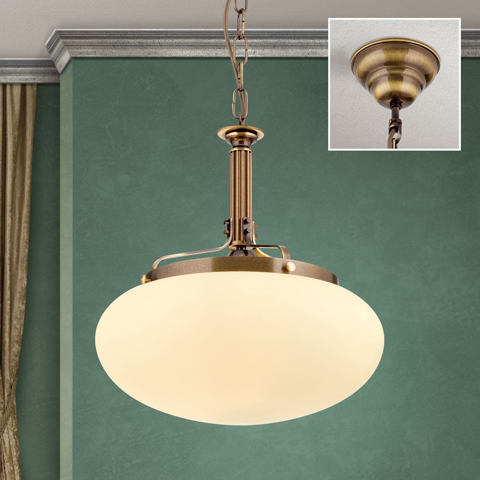 Стеклянный подвесной светильник Orion Wiener Nostalgie ARCH-00115809 - Вид №5