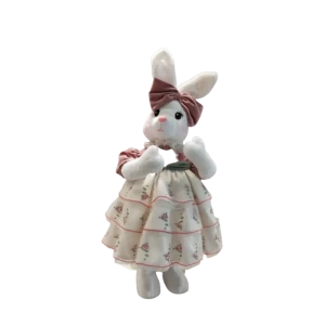 Декоративная кукла Relance "Зайка девочка" h65 см пластик