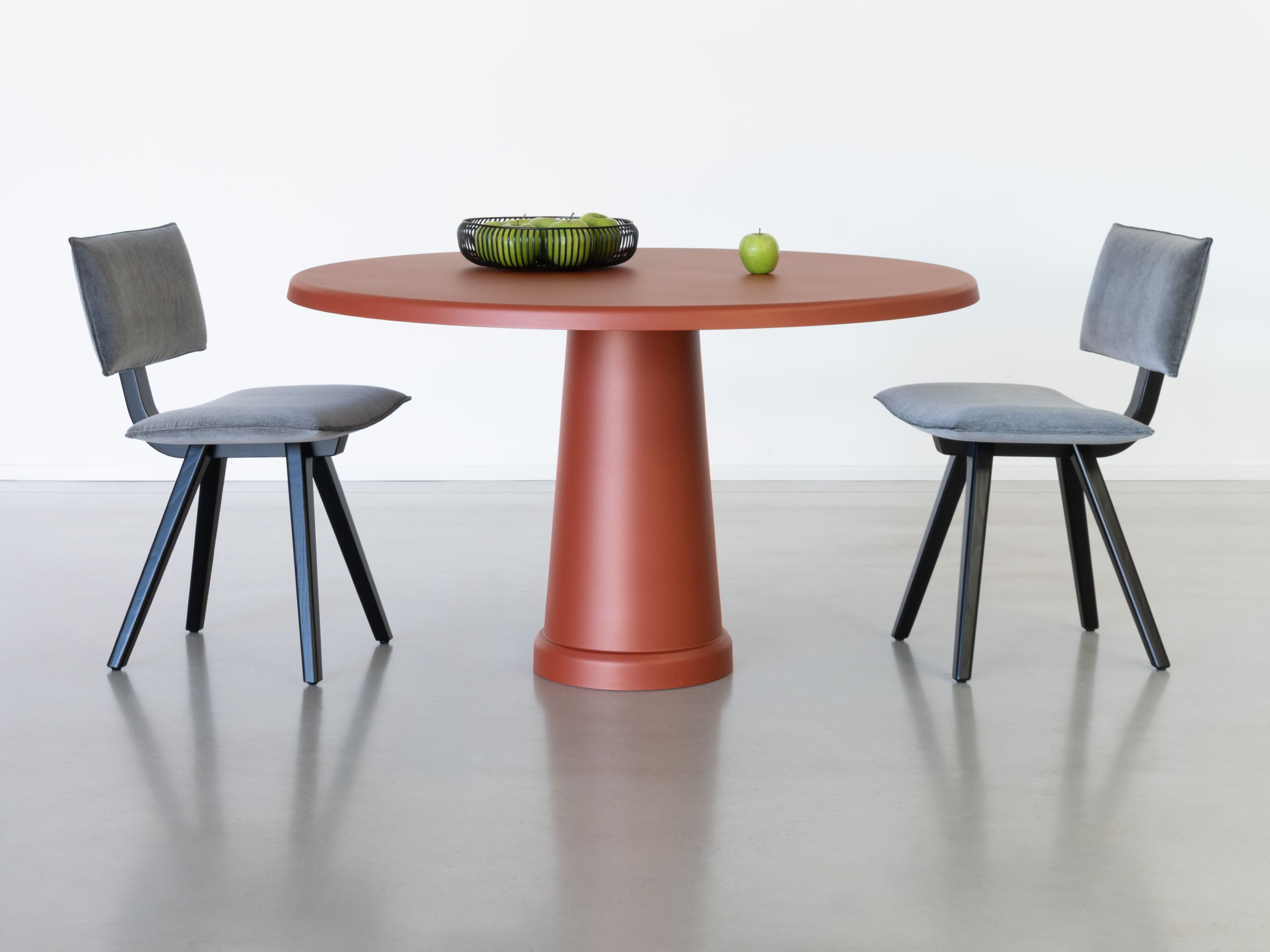 Круглый стальной стол с порошковым покрытием Magis ALL-ROUND ARCH-00051549 - Вид №5