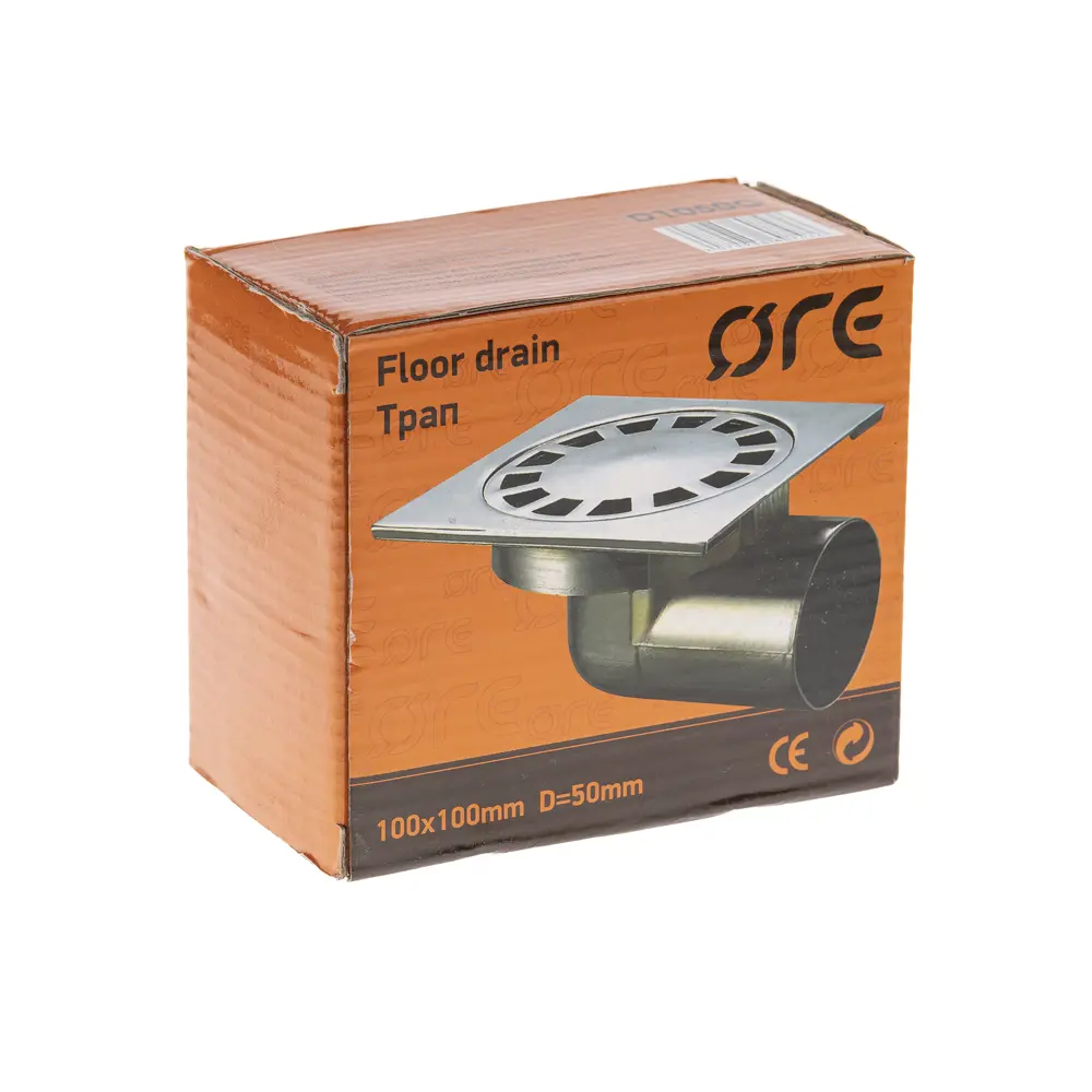 Трап для душа Ore D1050G универсальный затвор 100x100 мм цинк STLM-2065605 - Вид №6