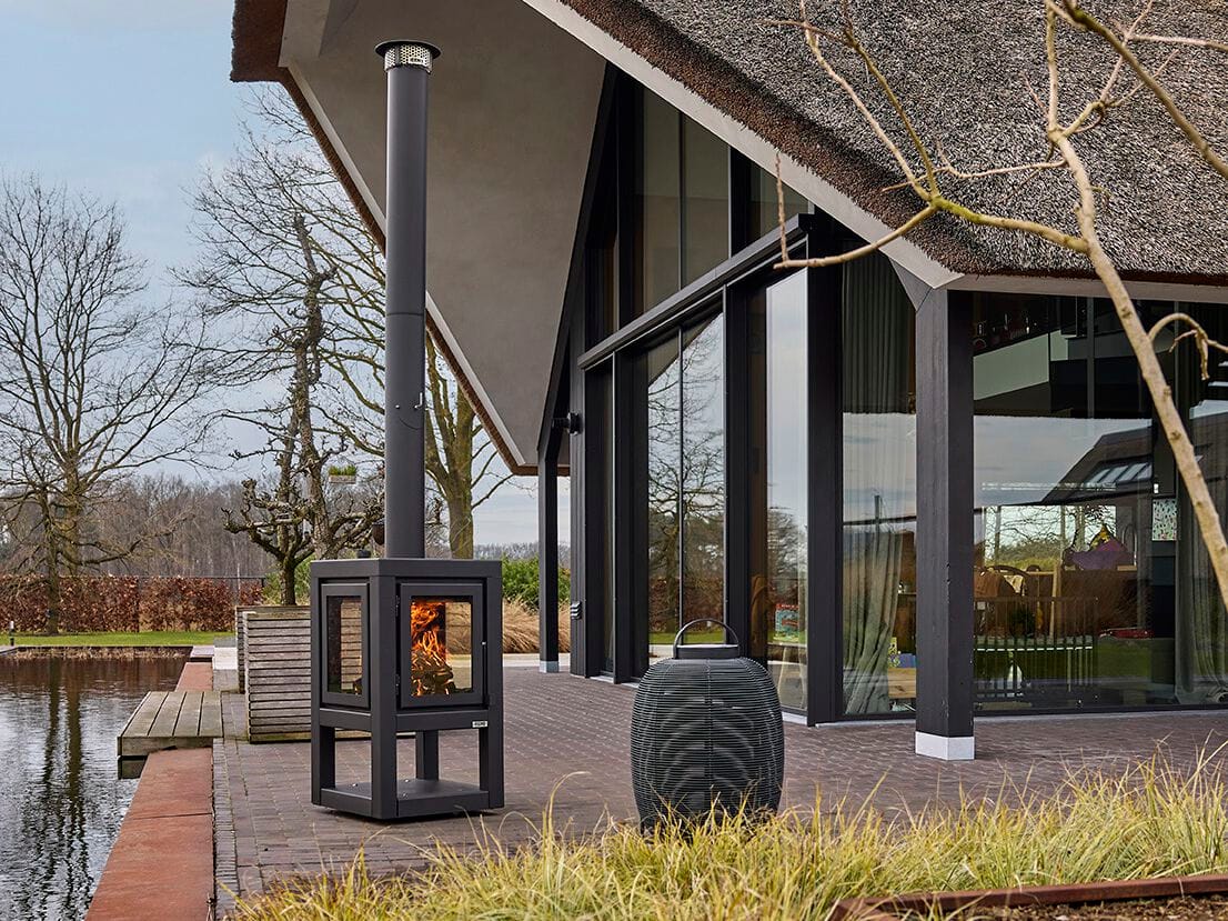 Открытый камин из нержавеющей стали RB73 Quaruba ARCH-00036877 - Вид №1