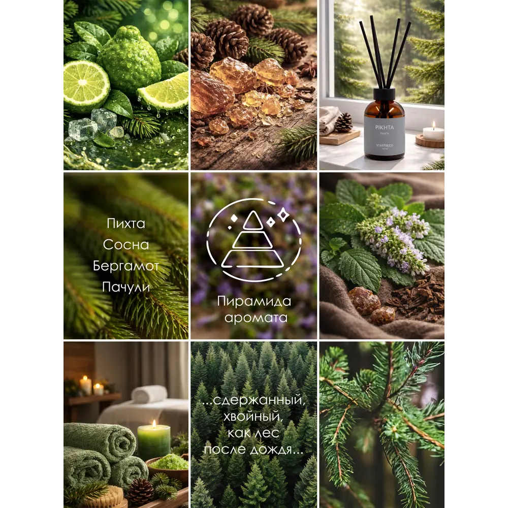 Диффузор Startdeco Pikhta S311211 50 мл STLM-2096183 - Вид №1