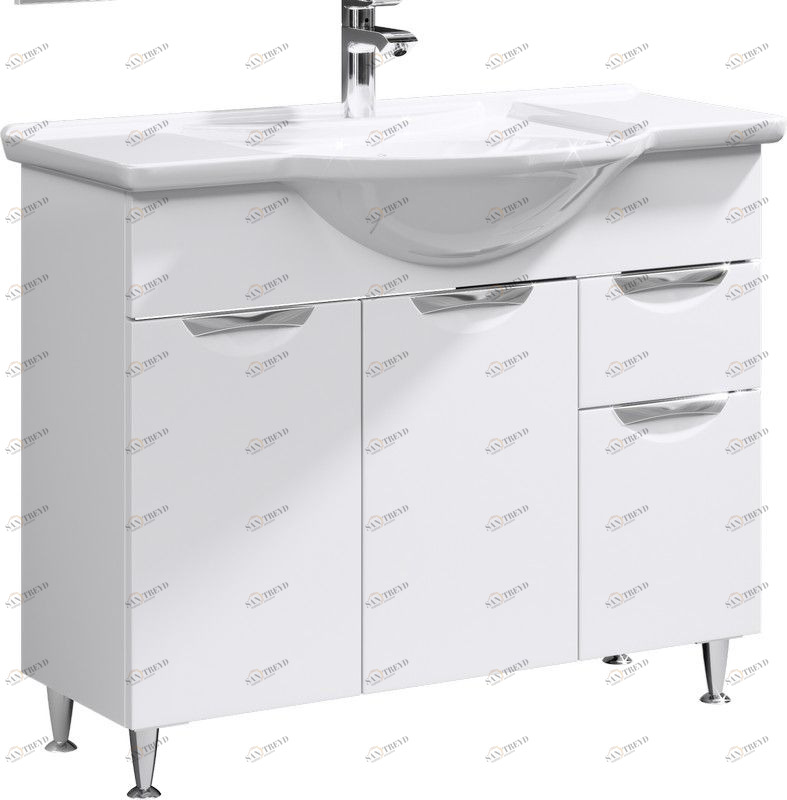 ЭкоЛайн  Тумба под умывальник ,  Eco-L.01.10 AQWELLA Ecoline 191669