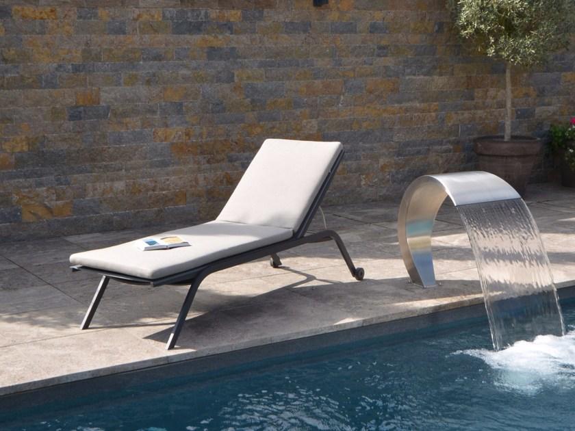 FISCHER MÖBEL Садовая кушетка из алюминия на колесиках Atlantic sun-id-1396638 - Вид №1