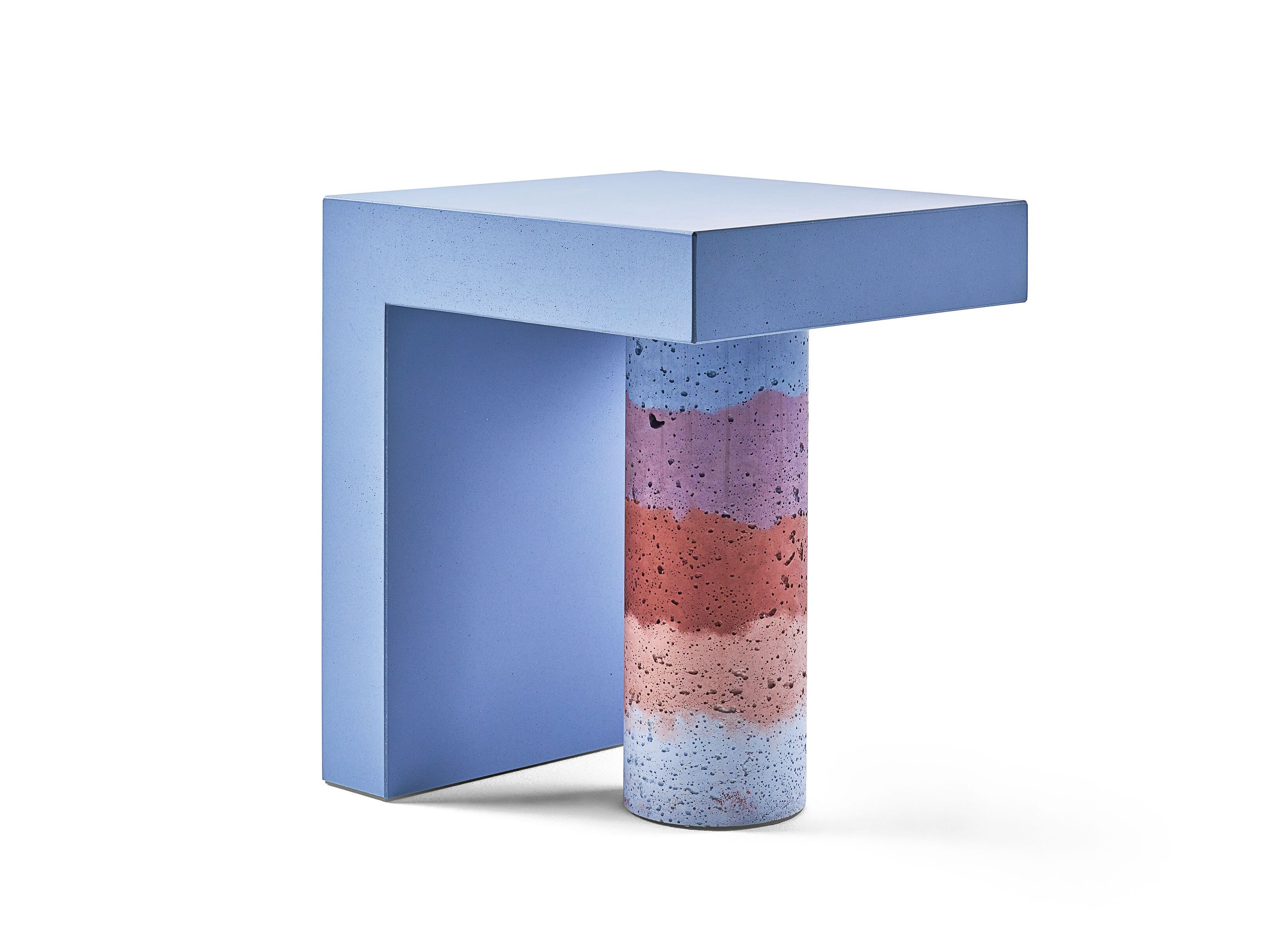 Высокий прямоугольный журнальный столик из Cimento® ARCH-00096928