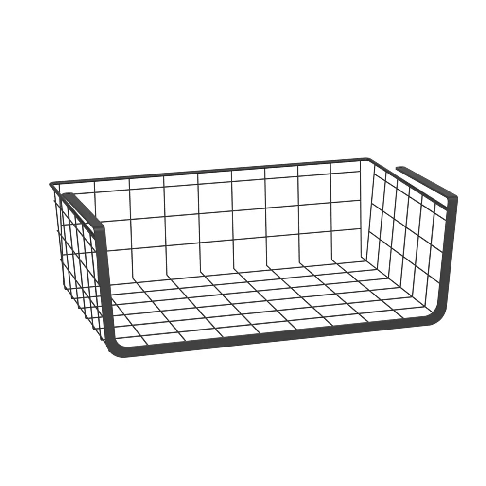 Держатель для посуды KONSENSA 36x14.5x25 см сталь цвет черный STLM-2119248