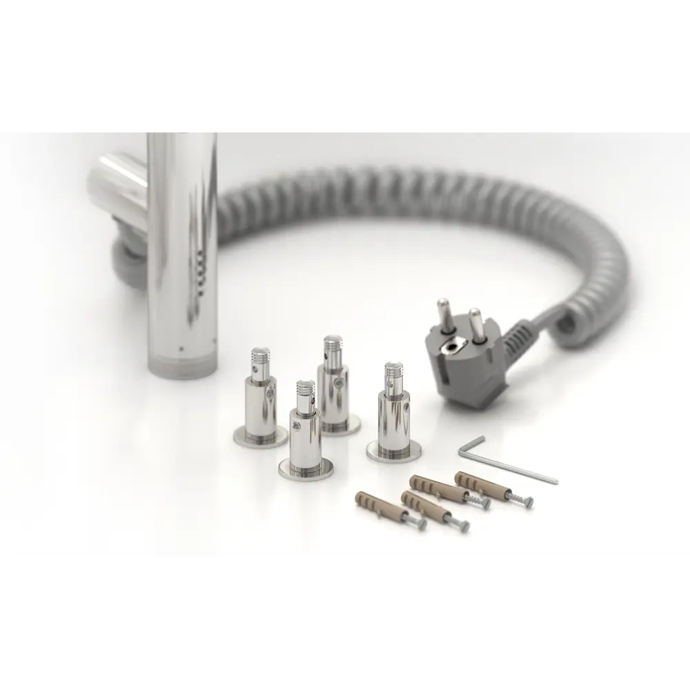 Электрический полотенцесушитель с жидким теплоносителем БОГЕМА 3.0 800x500 мм Santreyd STLM-2080730 - Вид №3