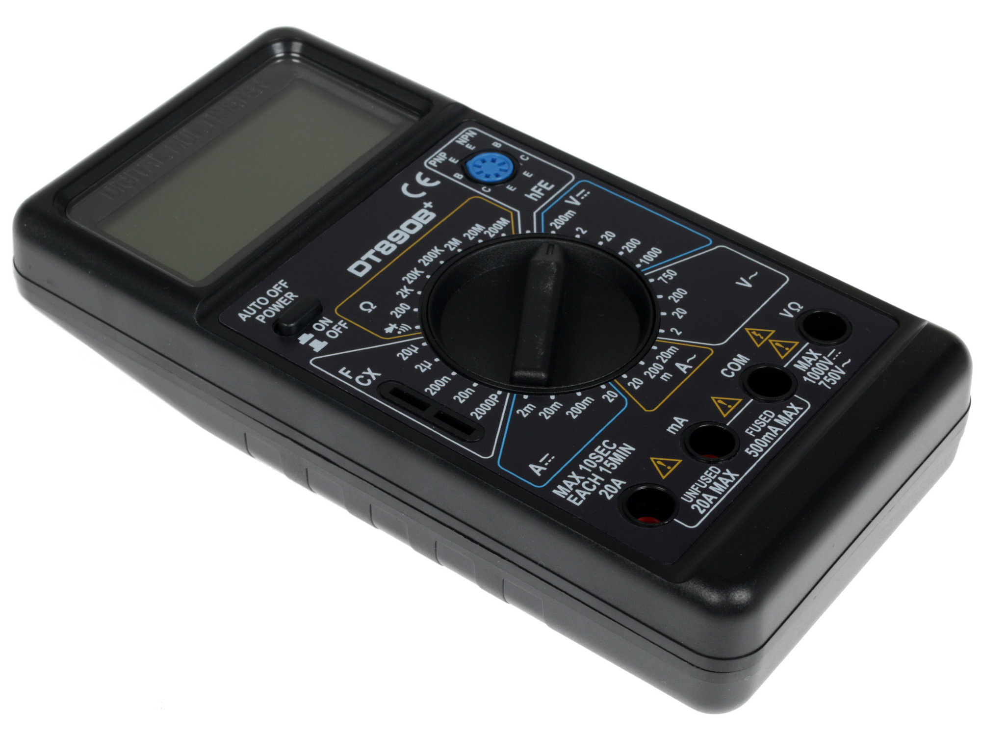 Мультиметр TEK DT 890B+ 1118133 STDN-0130184 - Вид №2