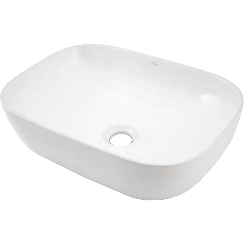 Раковина Melana MLN-78105 накладная для столешницы белая 82381790 Pepo STLM-0025983 - Вид №1