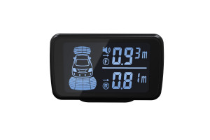 18097573 Система парковки с черными датчиками 8X-61/D58 GPS, Black 4DRIVE