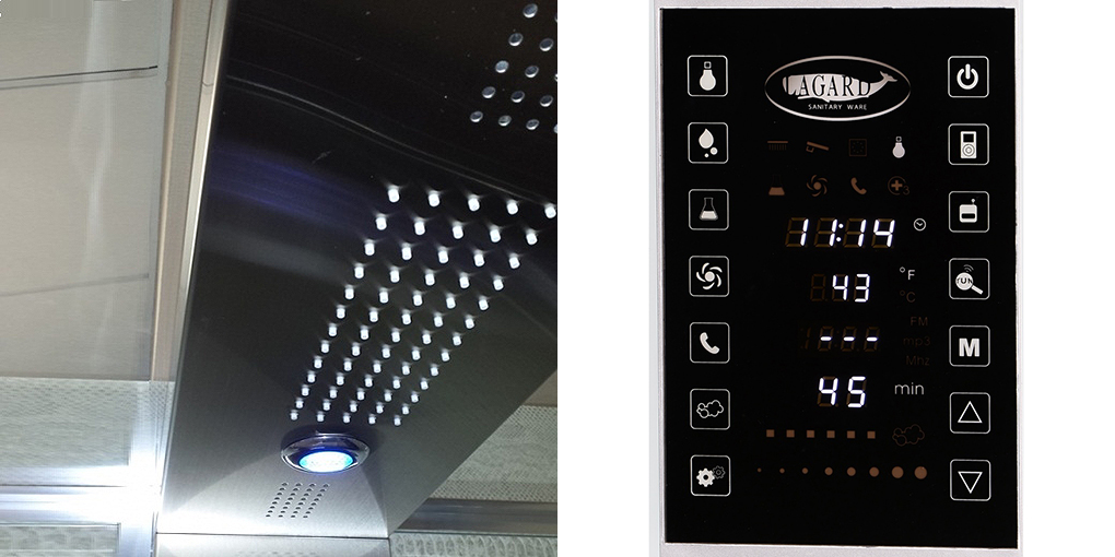 Душевая кабина премиального класса LOGIKA Lagard LOGIKA левосторонняя lgd-lga-f - Вид №4