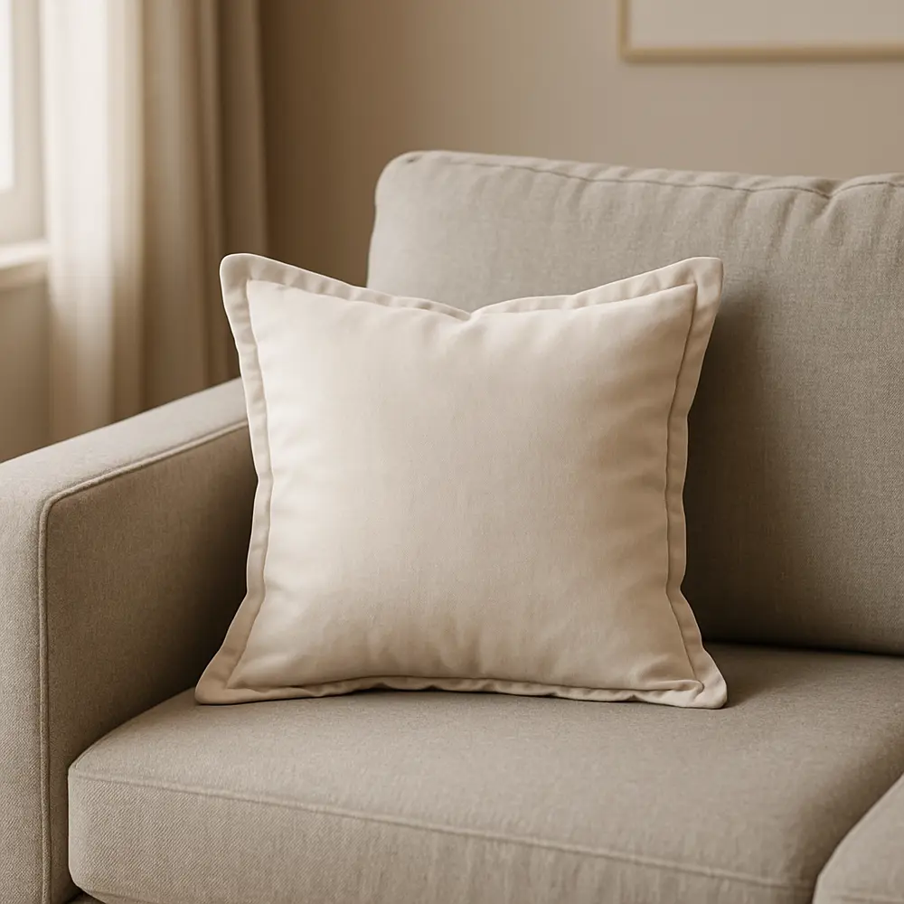 Перея Декоративная подушка 45×45 см бежевая для уюта 89426281 Santreyd STLM-1583230 - Вид №3