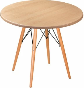 30777 Стол Eames woodR beech light 80 см R-HOME