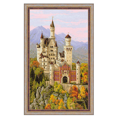 1520 Набор для вышивания Нойшванштайн 35 х 60 см RIOLIS Сотвори Сама 