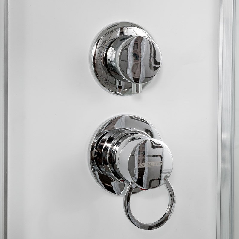 L 902 L N без крыши Душевая кабина DETO Серия L ЕМ2712 R с электрикой (эл.) - Вид №6