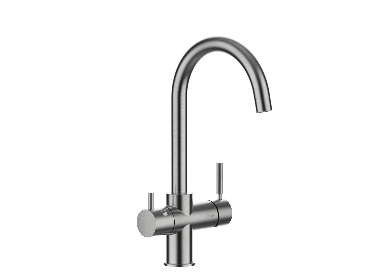 Однорычажный смеситель для кухни с поворотным изливом GUGLIELMI RUBINETTERIE чистый ARCH-00063476 - Вид №1