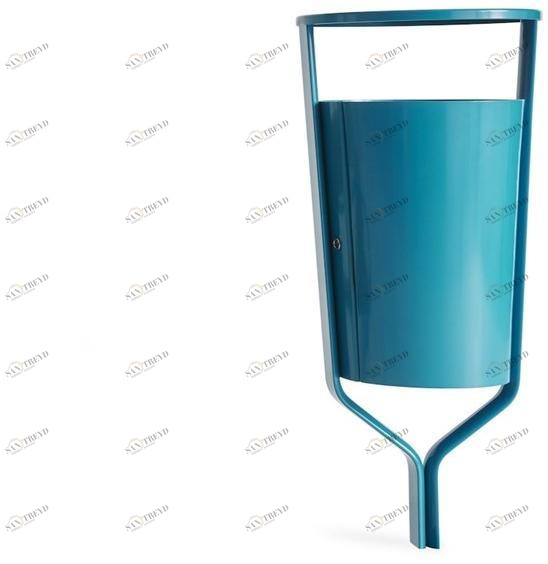 VESTRE Урна для мусора алюминиевая с крышкой Folk sun-id-1508039