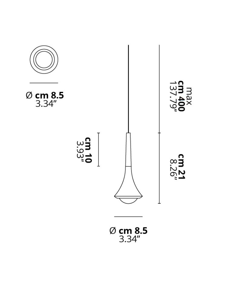 Studio Italia Design RAIN SO 156002 brushed chrome светильник подвесной 106867 - Вид №4