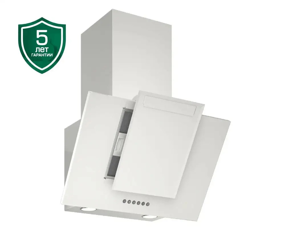 91163405 Наклонная вытяжка Elikor Базис 62 см цвет бежевый STLM-0859966
