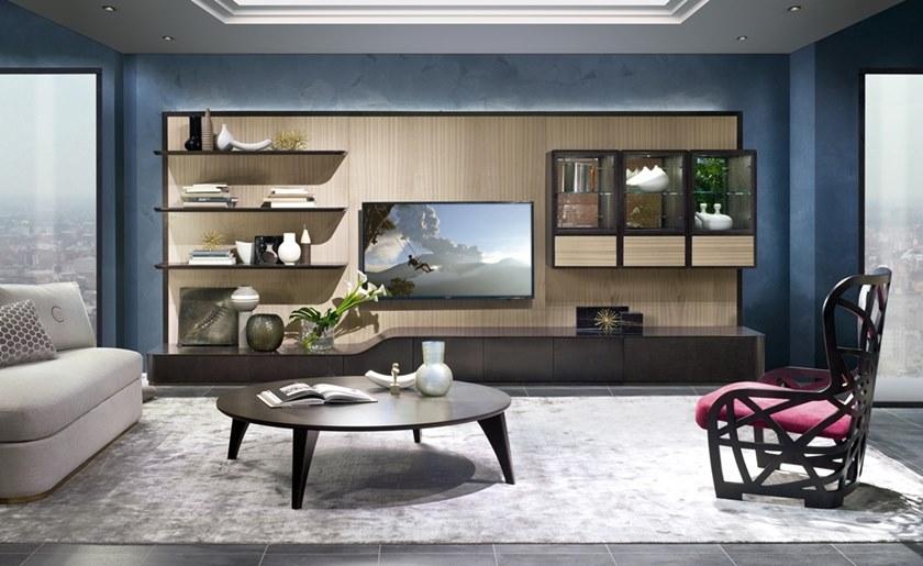 Carpanelli Кресло из дерева с высокой спинкой Optical skin Po70 - Вид №4