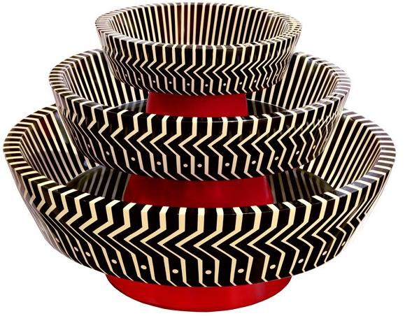 Ваза для фруктов в мдф Vanilla noir Santreyd sun-id-1365326 - Вид №1