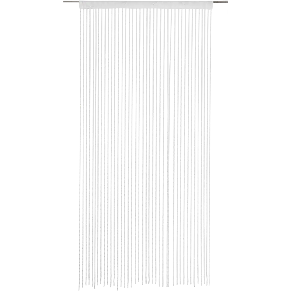 Штора нитяная «Макарони» 150x280 см однотон цвет белый INSPIRE STLM-2128053